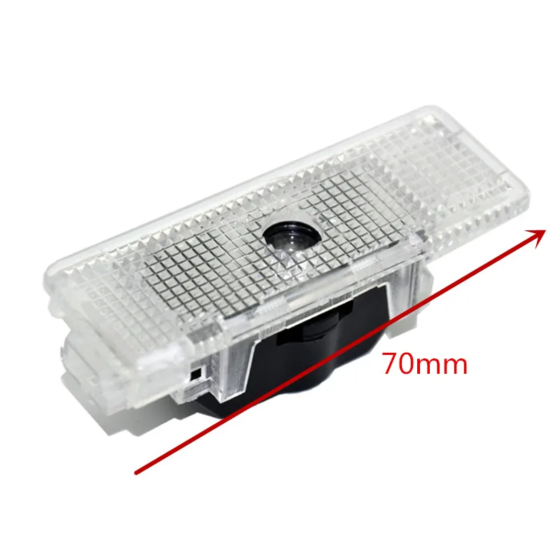 2 قطعة شعار LED العارض شبح الظل مصابيح لسيارة BMW E39 X5 E53 E52 528I سيارة الباب مرحبا مصباح لا الحفر سيارة التصميم
