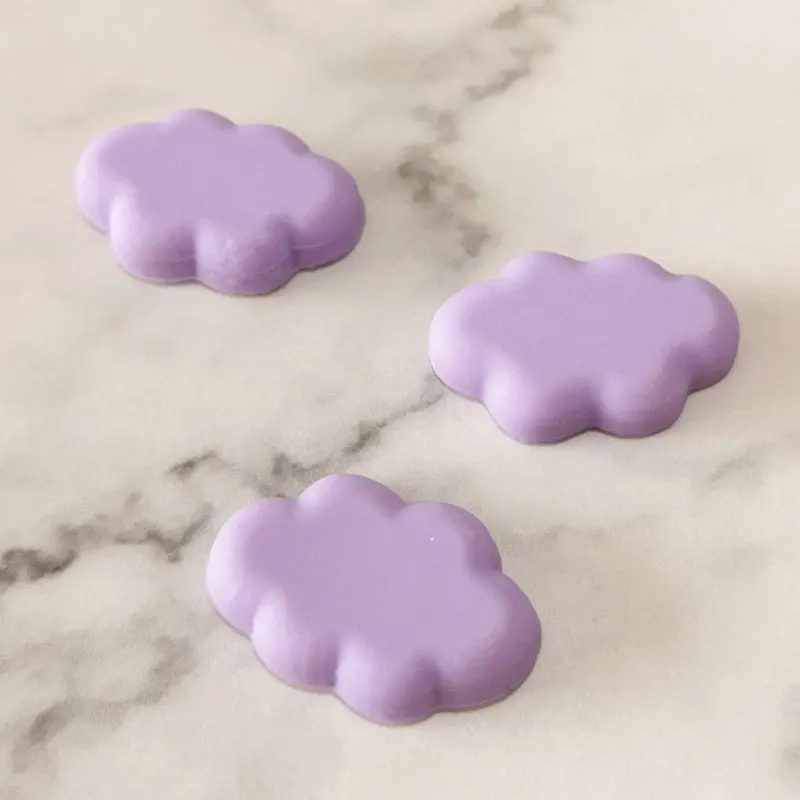 Purple 10 Pieces 10 шт. глиняные облака поставки слаймов DIY орнамент украшения телефона талисманы слизи комплект аксессуаров слизи наполнитель DIY аксессуары - Цвет: Purple 10 Pieces