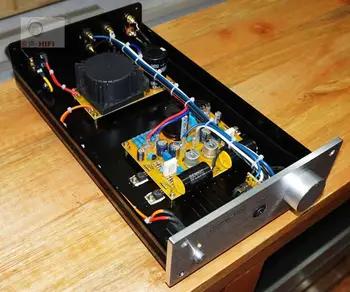 

Finished PASS ZEN Single-ended Class A Amplifier / 3W+3W Desktop Amplifier