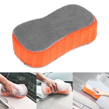 Губка для мытья автомобиля, дизайн кости для полировки, пористая щетка для мытья автомобиля, инструмент для чистки автомобиля, Аксессуары для кузова окна