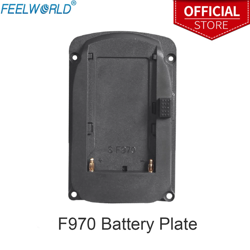 

Battery Plate for Feelworld FW760 FW759 FW1018S A737 Etc Camera Field Monitors and F970 F960