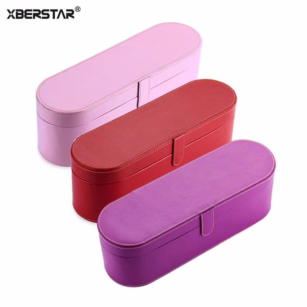 XBERSTAR PU Leather Flip Hard Box Case Bag for Dyson Supersonic HD01