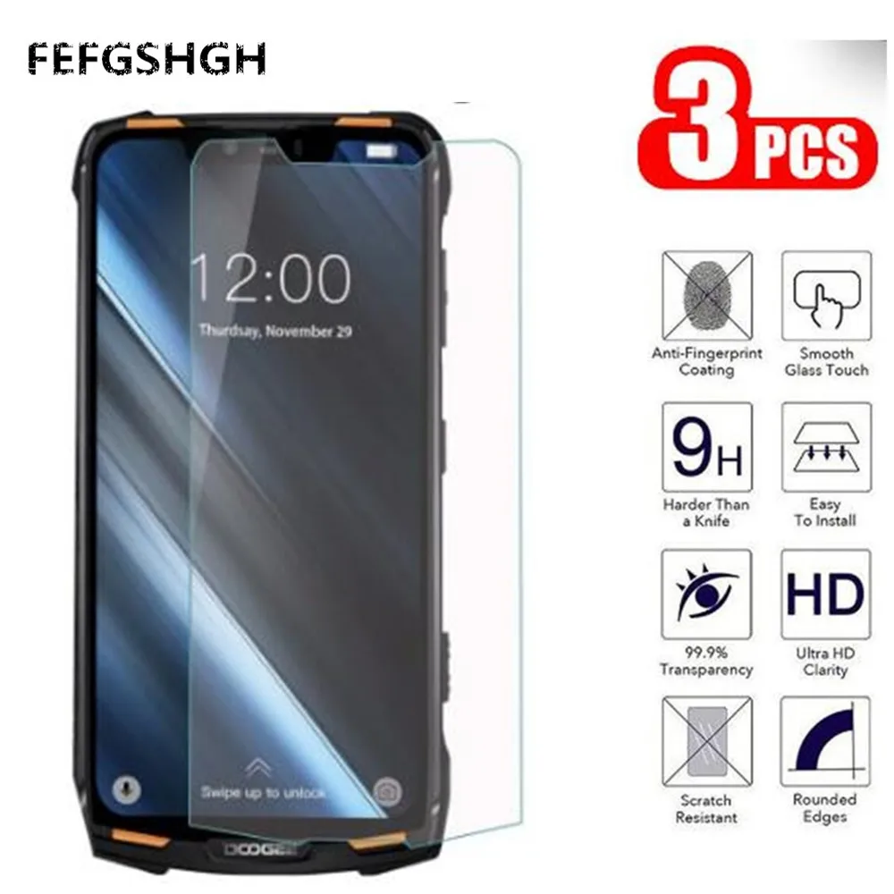 2.5D 9H закаленное стекло Для Doogee S90 защита для экрана профессиональная защитная