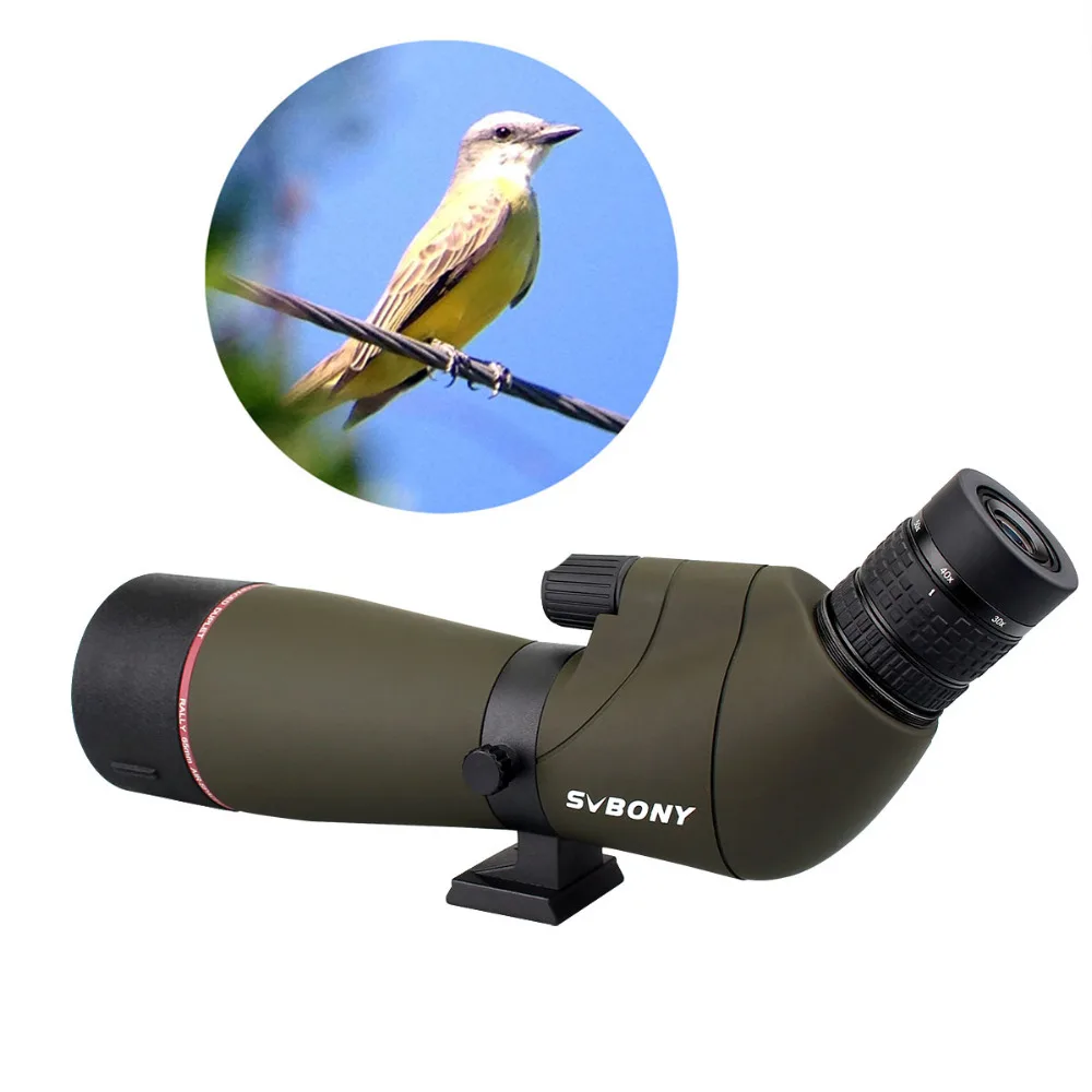 SVBONY SV13 Spotting Scope 20 60X Zoom MC Optics 65mm