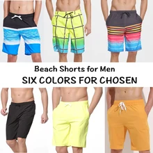 Пляжные шорты с рисунком для мужчин, зеленые бордшорты, шорты для серфинга, мужские купальные шорты, шорты для плавания, шорты для серфинга, шесть цветов