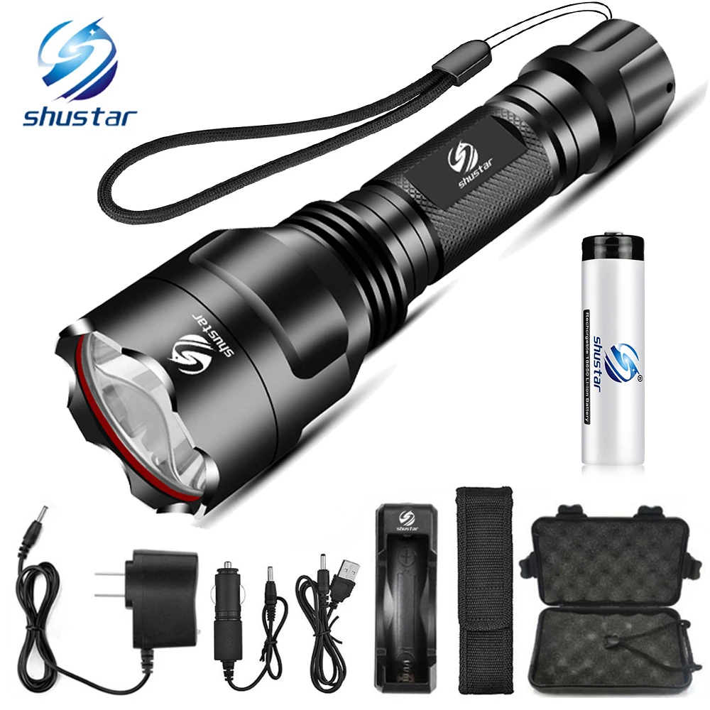 Super bright LED Flashlight 5 lighting modes Led Torch for Night Riding Camping Hiking Hunting & Indoor Activities Use 18650 Super bright LED Flashlight 5 lighting modes Led Torch for Night Riding Camping Hiking Hunting & Indoor Activities Use 18650