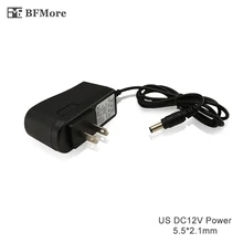 BFMore CCTV Системы нам Стандартный Мощность адаптер переменного тока 100~ 240V 50/60Hz Вход переменного тока в постоянный 12В 2A 2000MA Выход для видеонаблюдения Мощность