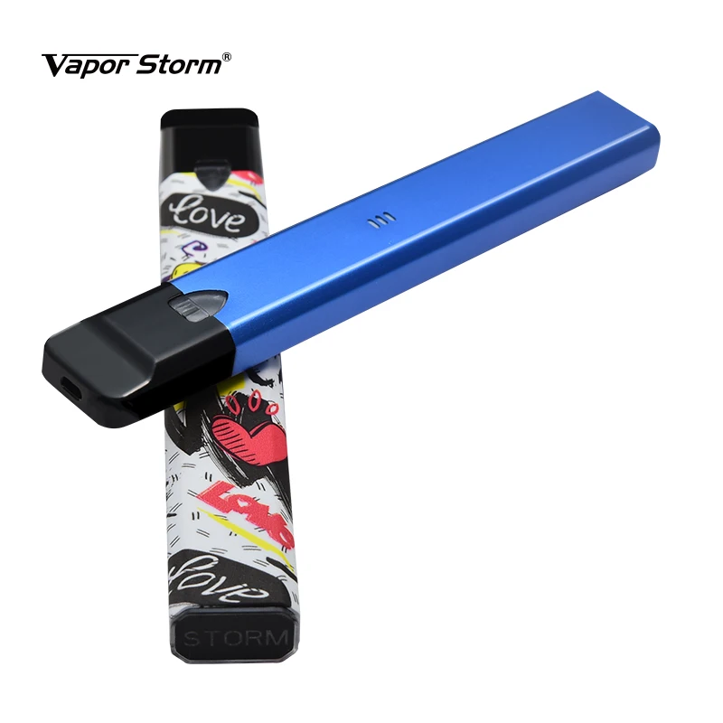 

Vapor Storm Electronic Cigarette vape pod kit Graffiti 1.8ml Cartridges mini Hookah vape Kit mini vaporizer Pod Mod vapor e cigs