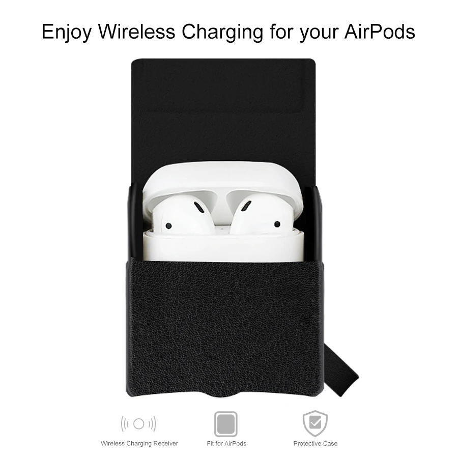 Nillkin для AirPods чехол беспроводной зарядки защитный Qi Стандартный Apple совместим с