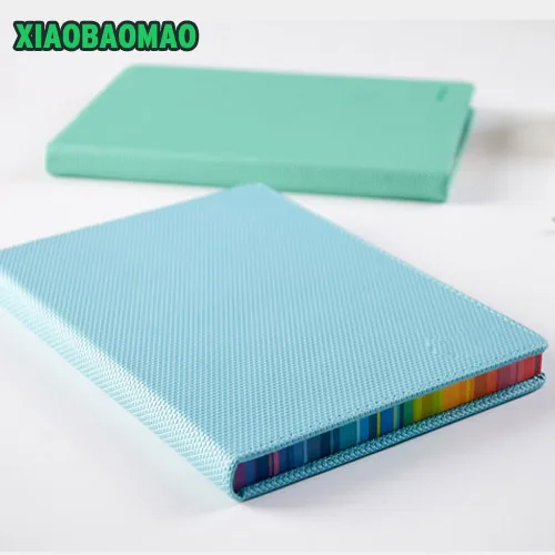 

Very beautiful Colored Creative High-quality Rainbow Edge Planners Notebook Office School Traveling Note-taking Organizer gift