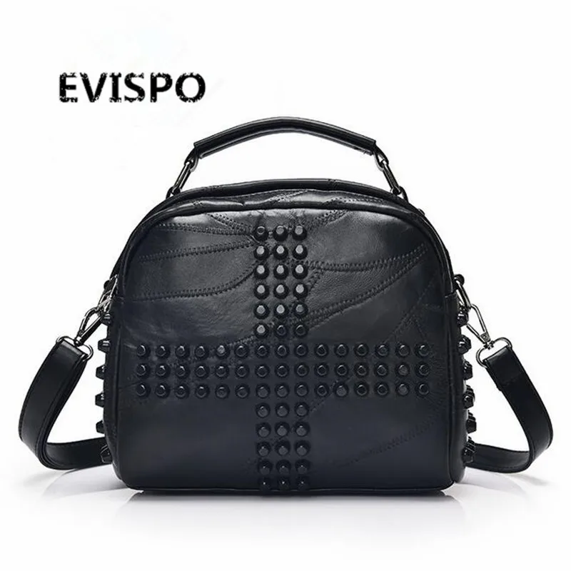 2017 Women Bag Handbag Tote Over Shoulder Crossbody Autumn Winter Leather Big Brand Black Letter ...