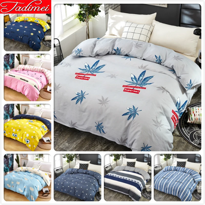 Maple Leaf Pattern Adult Kids Child 1 piece Duvet Cover Quilt Comforter Bedding Bag 150x200 180x220 200x230 220x240 Single Size | Дом и сад