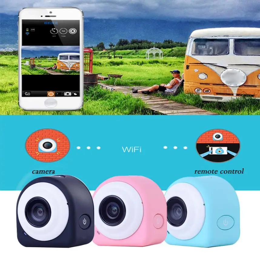 

Mini Video Camera HD Camcorder Sport Recorder Security WiFi Travel ma19