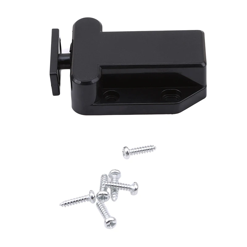 1pc Plastic Push To Open Drawer Catch Touch Latch Release