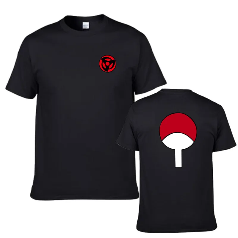 black 1 Новые толстовки с капюшоном Наруто Uchiha Syaringan с капюшоном для мальчиков модные ниндзя Хокаге для мужчин/wo мужчин классический мультфильм печатных Одежда 3xl - Цвет: black 1