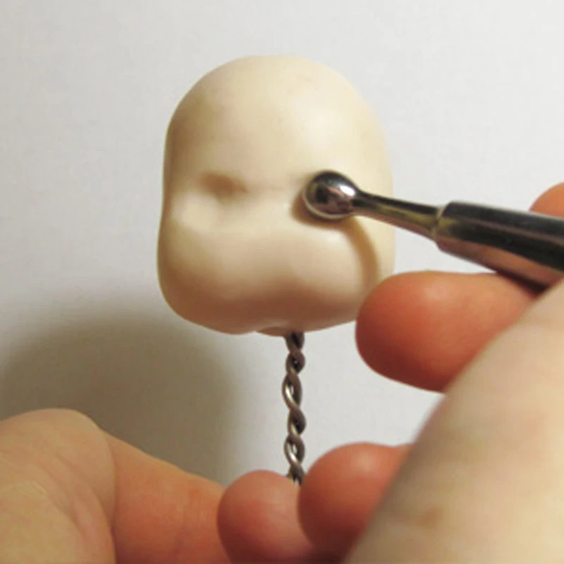 polymer clay baby