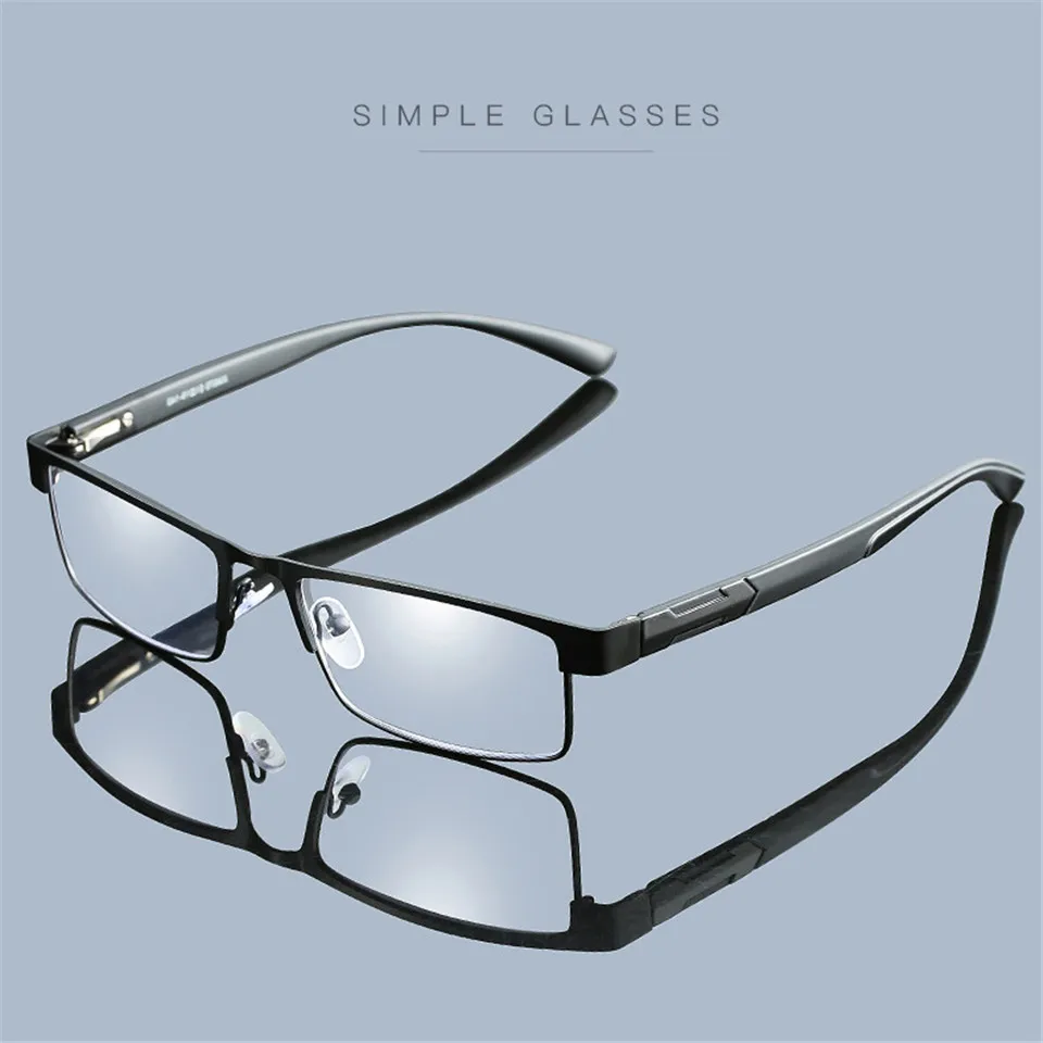 Iboode Для мужчин очки для чтения Титан сплав дальнозоркость рецепта очки ретро Бизнес Antifatigue очки для чтения Для женщин Для мужчин