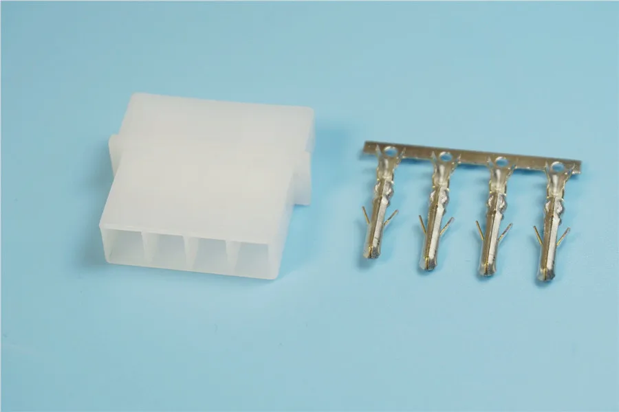 100Pc HDD Molex Harddrive Plug Connector Metal Contact Female Pin Crimp Terminal