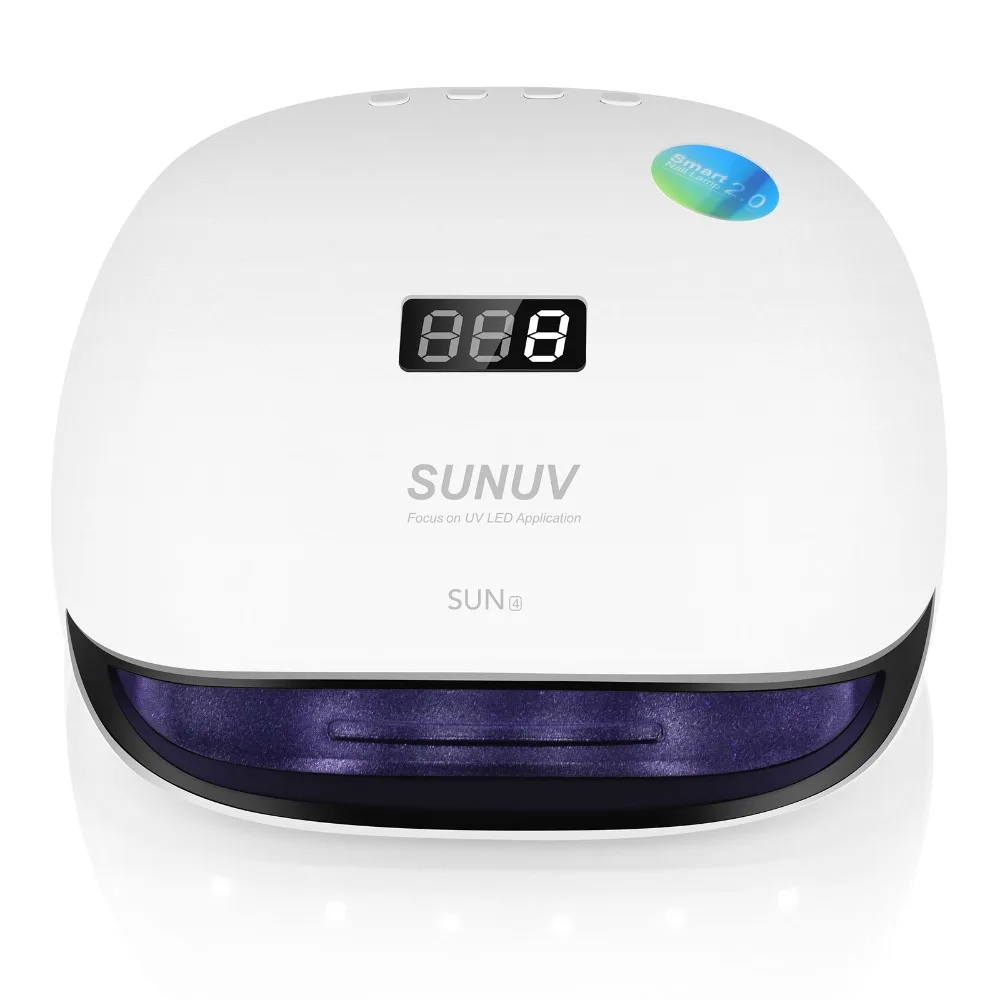 SUNUV SUN4 48 Вт УФ светодиодный светильник Сушилка для ногтей лампа с ЖК-дисплеем умная УФ Фототерапия маникюрный инструмент для дизайна ногтей подарок для дам