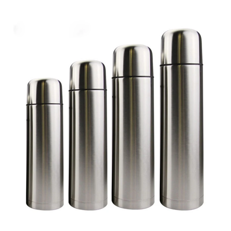 13pcs Double layer stainless steel vacuum bullet thermos vucuum flasks