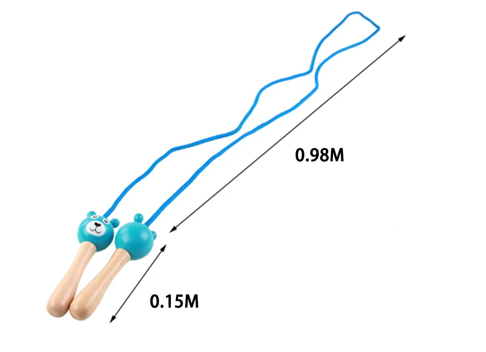 JaheerToy форма животного веревка Скакалка способность движения Развивающие игрушки для детей 8-9-10-11 лет спортивная игрушка
