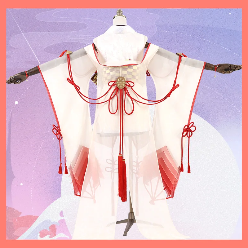 Горячая игра Onmyoji SSR Shiranui Diver Ali кимоно Косплей Костюм Униформа платье Хэллоуин