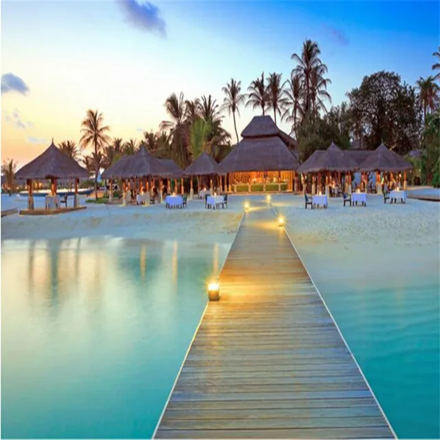 Papel pintado de la foto papel pintado de alta calidad playa paisaje