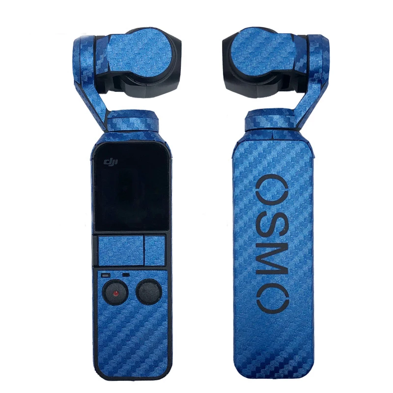 3M Waterproof OSMO Pocket Carbon Fiber Stickers Skin for DJI OSMO Pocket Handheld Gimbal Decals Accessories