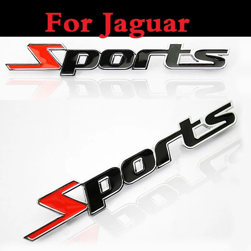3D Sports Car Stickers Emblems Badge Decal Decor Decoration For Jaguar