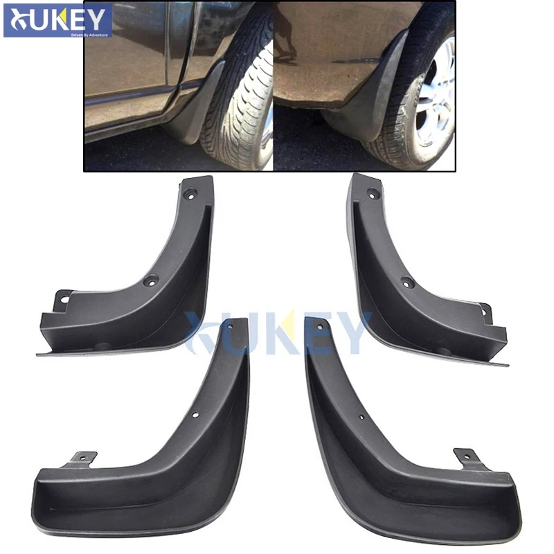 4 шт. для Kia Sportage w/o обшивки 2004 2005 2006 2007 2008 2009 2010 брызговики аксессуары|flaps splash