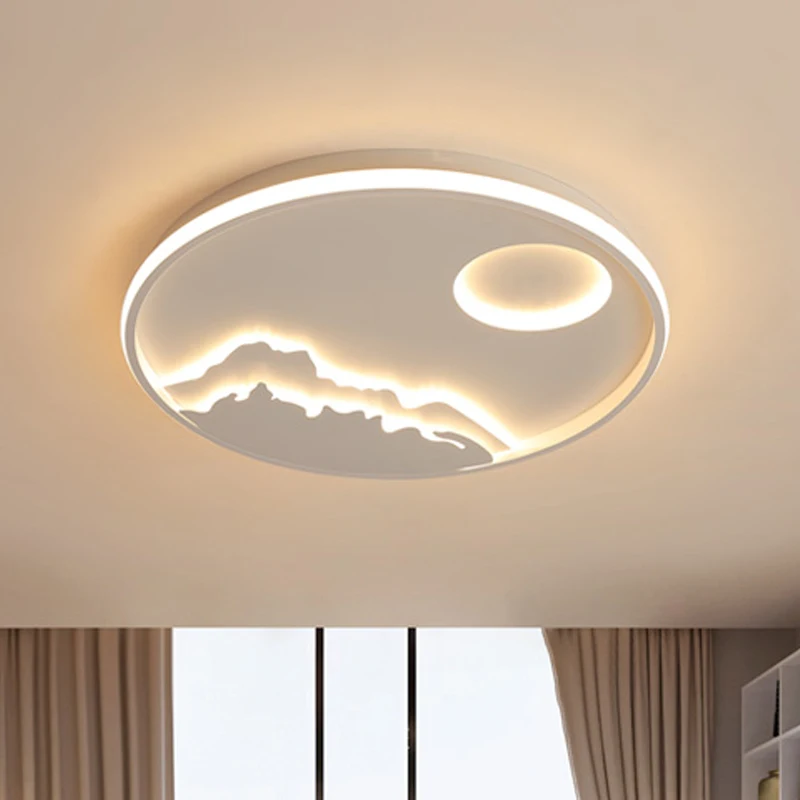 

Modern Simple LED Ceiling Chandeliers For Living room Bedroom Ultra-thin Acrylic Home Deco Lighting Fixtures Chandelier Lights