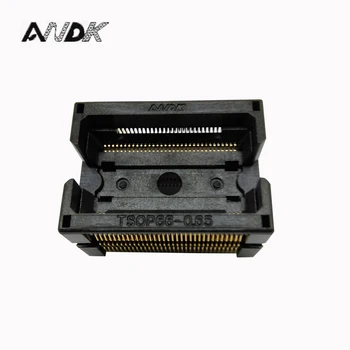 

TSOP66 Chip Test Socket TSOP66-0.65 IC Test Socket Double Contact Flash Programmer Adapter Conversion Block