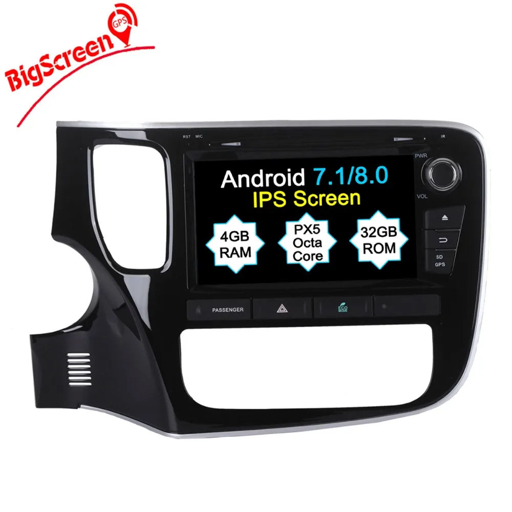 8 дюймов новейший Android 0 7. 1 автомобильный DVD плеер GPS навигации для Misubishi Outlander 2014-2017
