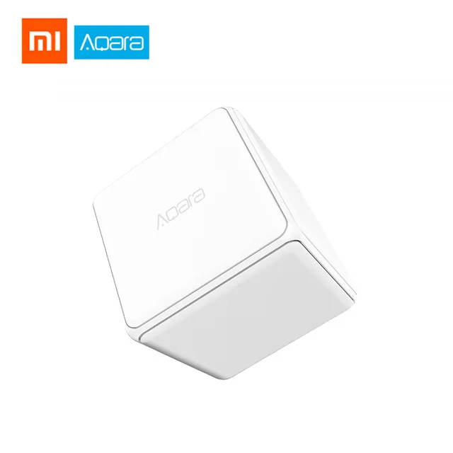 Xiaomi mijia Aqara Magic Cube контроллер Zigbee версия управляется шестью мерами для умного дома устройство работает с приложением mijia Home - Цвет: 1 piece