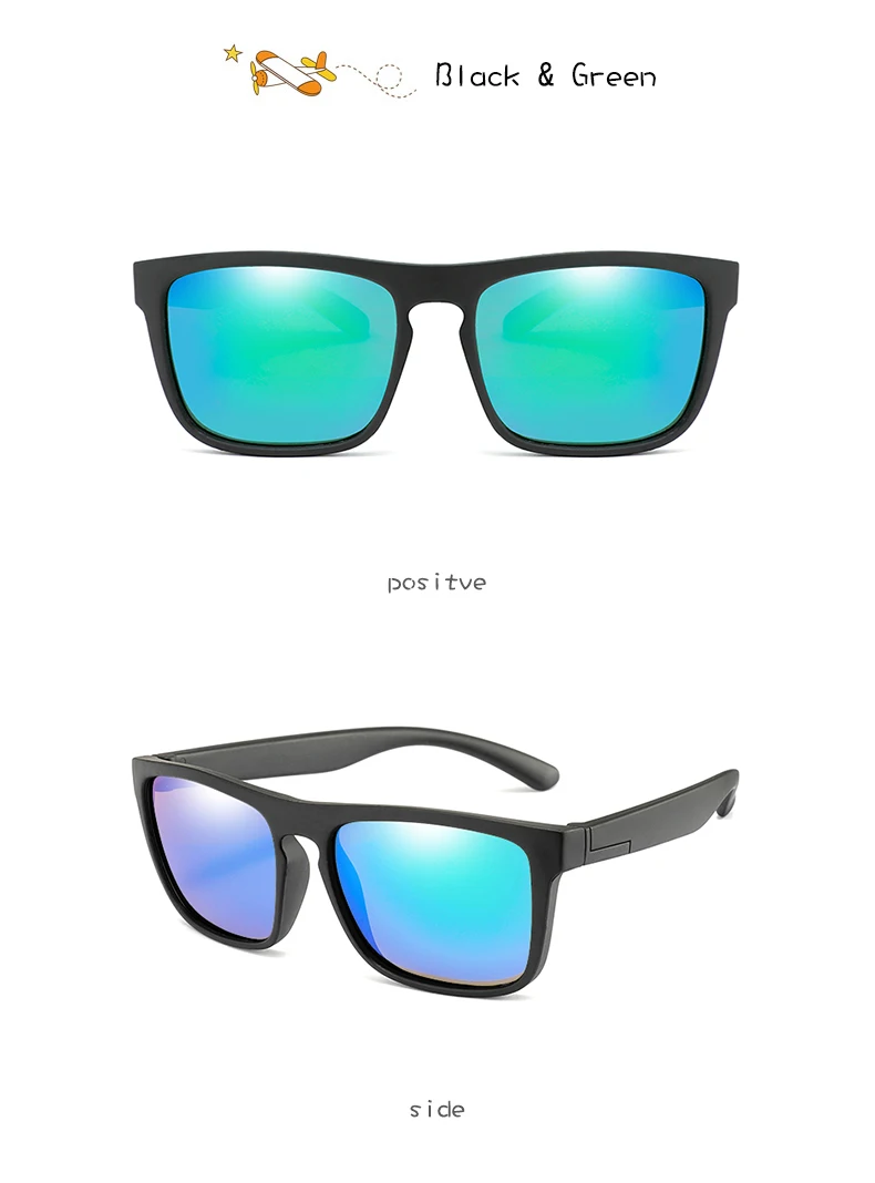 Популярные Детские поляризованные солнцезащитные очки фирменный дизайн для мальчиков и девочек Квадратные Солнцезащитные очки UV400 детские оттенки очки Oculos de sol Gafas