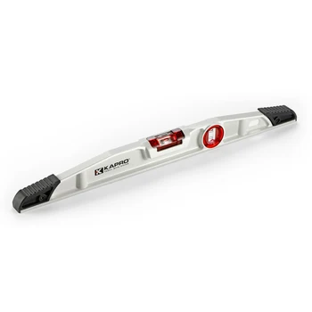 Cheap KAPRO High Accuracy Range 40/60/80cm Heavy Aluminum Alloy Level Measuring Ruler With Red Spirit Bubbles Level Gauge Instrument