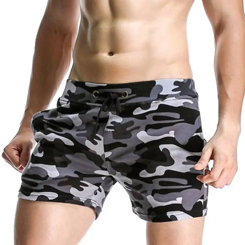 

Men's Swimsuits Camouflage Basic Trunks Beach Long Board Shorts Camo Boxer Surf Water Shorts Plus size