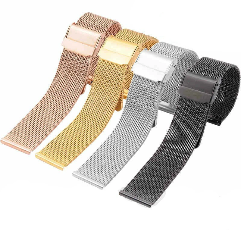 

Milanese Loop Bracelet Stainless Steel band For Apple Watch strap for iwatch series 4 40mm 44mm