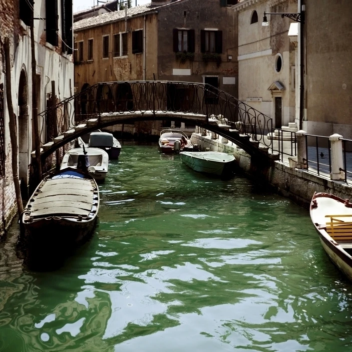 Venetian canal  Venice  Italy Poster Print (16 x 11)