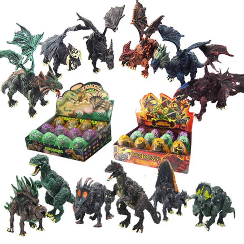 

DIY Puzzle 4D Assembled Dinosaur Eggs Jurassic Animal Model Child Intelligence Toy Desktop Decoration Hatching Egg Gift for Baby