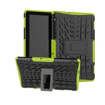 

100pcs/lot Armor Dazzle TPU+PC shell plastic protector cover case for Huawei Mediapad T5 10 tablet cover case