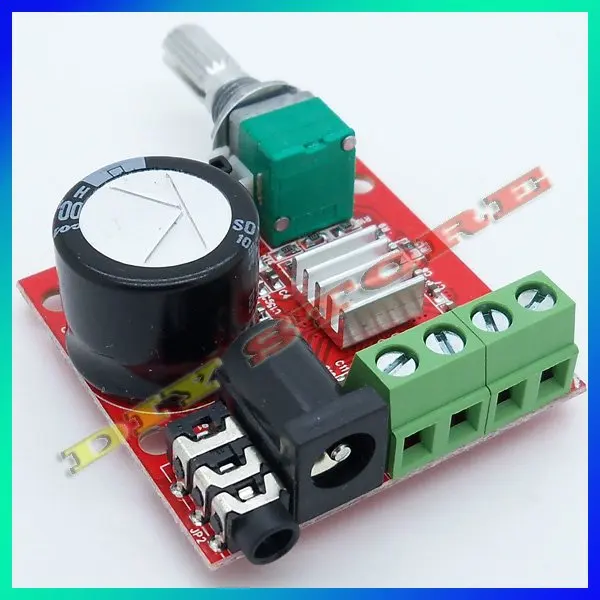 DC 12V Mini Amplifier Board 10W+10W Class D Amplifier