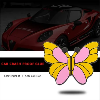 

car accessories personal car stickers animal models door anti-collision stickers for Renault clio megane 2 3 captur logan kadjar