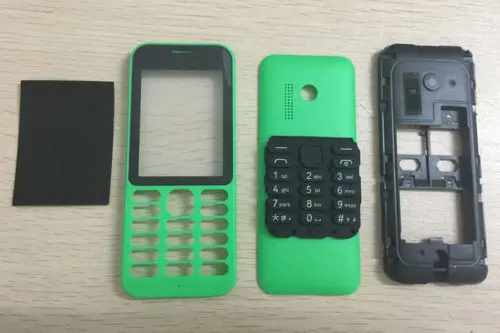 Classia корпус крышка рамка чехол клавиатура для Nokia 215 N215 синий белый черный зеленый