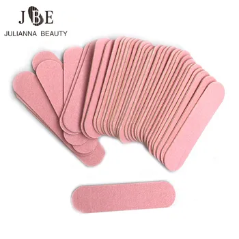 

100 pcs Mini 6cm Professional Nails Files Art Tools Sand Emery Board Sandpaper Double-Sided Nail Buffer 100/240 Grit Nail Art