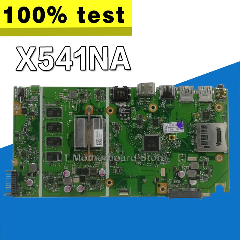 X541NA اللوحة الأم ل ASUS X541NA اللوحة المحمول X541NA اللوحة X541N اللوحة اختبار 100% موافق N3350 CPU 4 GB RAM