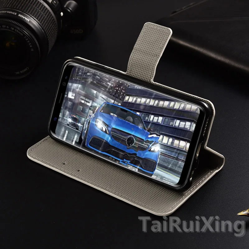 Высококачественный модный кожаный чехол книжка с сердечком для Samsung GALAXY Trend Duos GT