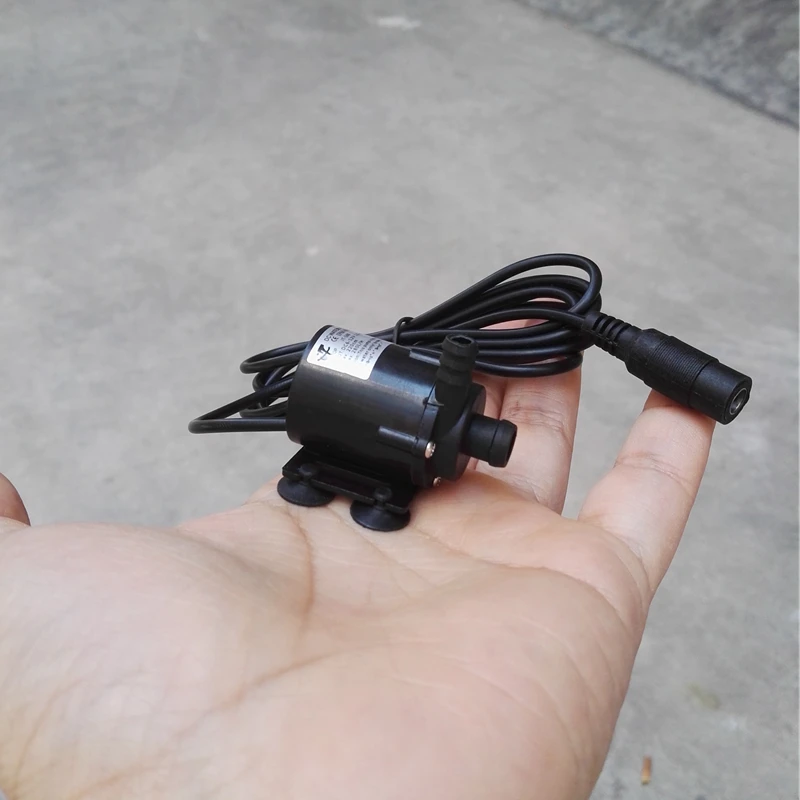 

12v DC mini brushless submersible water pump 4w 280L/h for mini aquarium (not include dc power adapter)