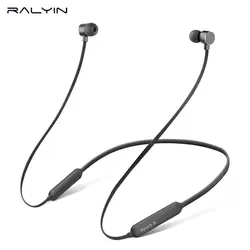 Ralyin Bluetooth наушники, best Беспроводной спортивные наушники с микрофоном IPX5 Водонепроницаемый ATPX стерео Шум отмена в ухо тренировки