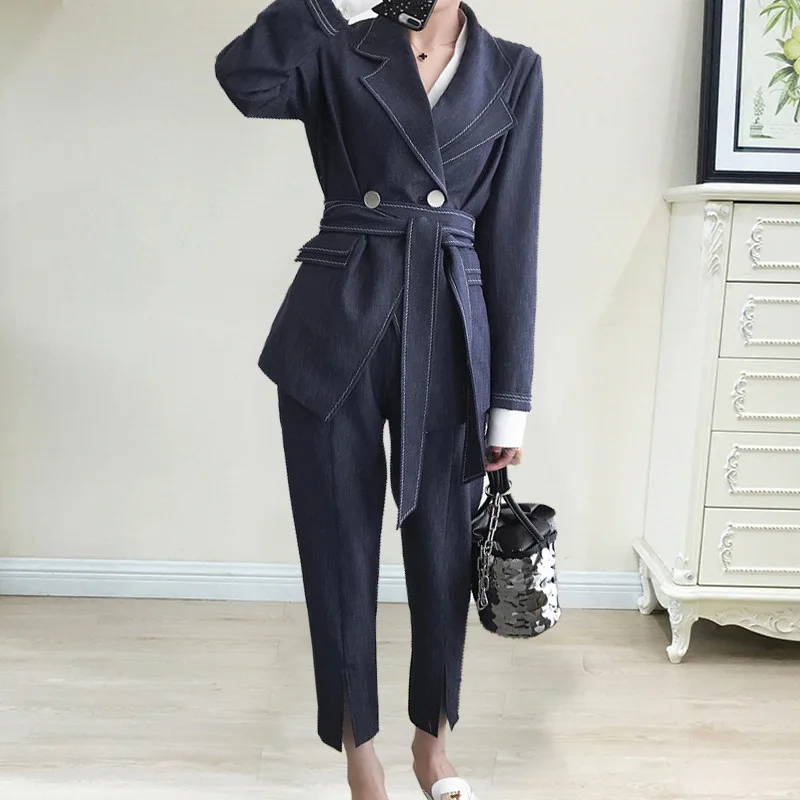

2019 New Large Size Suit Fat MM Slim Suit Belt Belt Tightness XL 2XL 3XL 4XL 5XL High Quality Women Fashion Suit Gothic